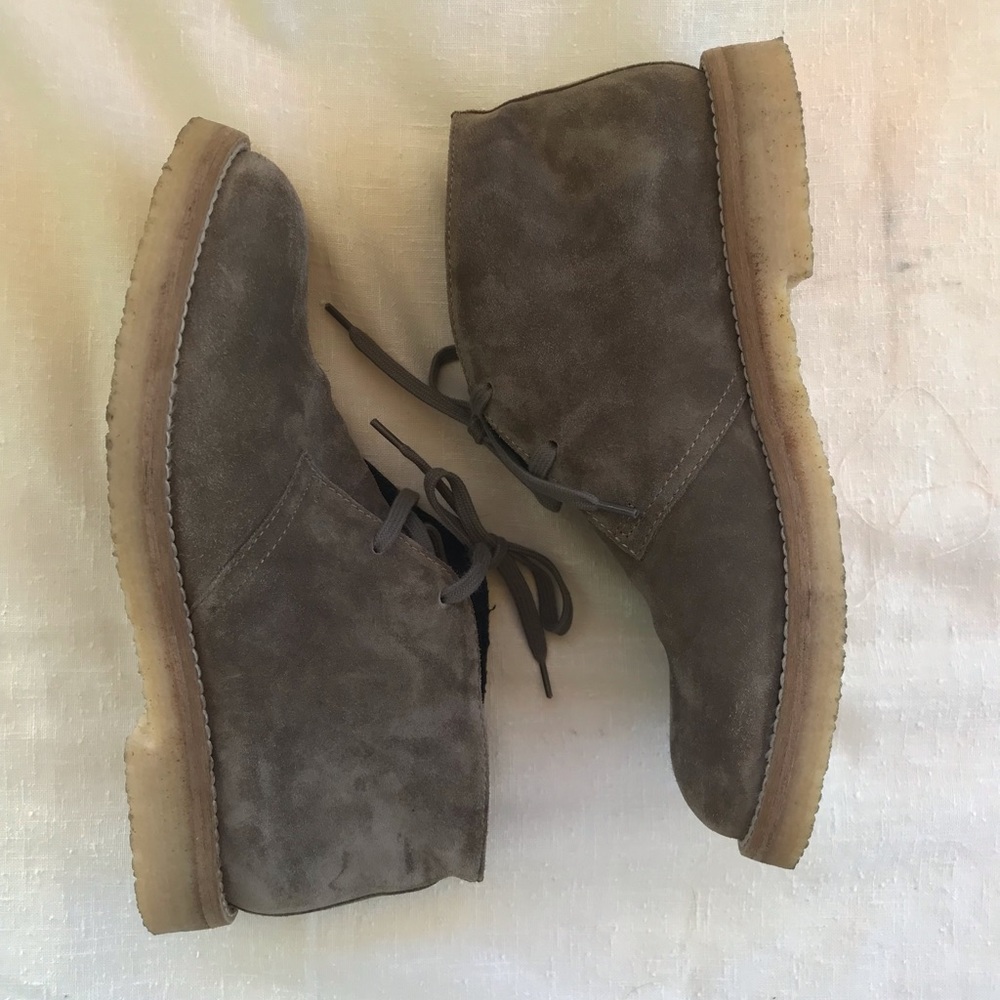 7.5 Vince Suede Leather Chukka Boots